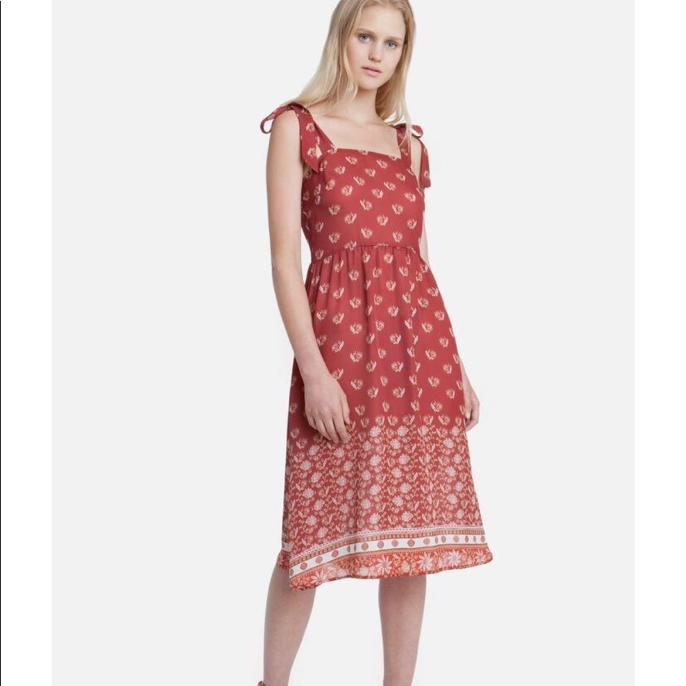 NEW • Tucker NYC • Tie Camisole Dress Clay XXS